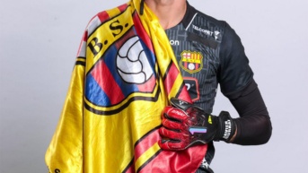 Javier Burrai, arquero nacionalizado ecuatoriano de 34 años. (Archivo)