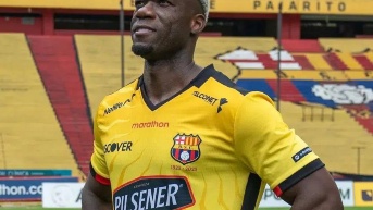 Felipe Caicedo, delantero de BSC. (BSC)