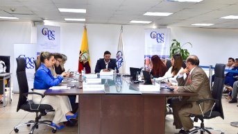 Sesión del Pleno del Cpccs del 22 de enero de 2025. (Flickr Cpccs)