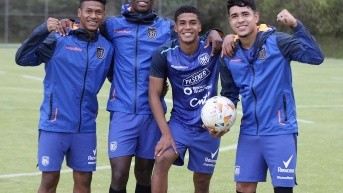 La selección de Ecuador Sub 20 debuta ante Bolivia en el Sudamericano. (Foto: La Tri)