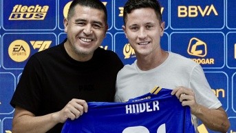 Ander Herrera es presentado como nuevo jugador de Boca Juniors. (Boca Juniors)