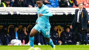 John Yeboah entró al cambio a los 80 minutos. (Cuenta Instagram @john_yeboahjr)