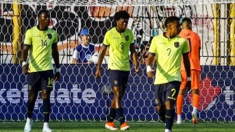 Allen Obando, delantero de Ecuador. (Conmebol)