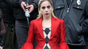 Fotografía de la artista Lady Gaga en la secuela de Joker :  Folie à Deux (INTERNET)
