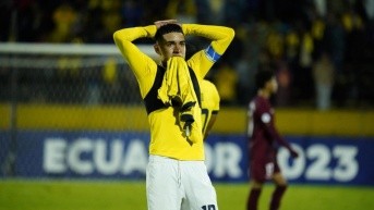 Kendry Páez, delantero de Ecuador. (AFP)