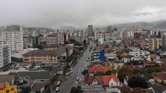 Vista del centro norte y sur de Quito. (Liz Rivera)