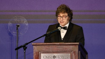 Foto de archivo del presidente de Argentina, Javier Milei. (Foto: EFE)