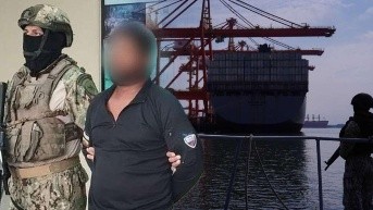 Alias Negro Barrei sería parte de una red que contaminaba contenedores en los puertos de Guayaquil. Se lo vincula también a alias Sayayín, en Machala. (Composición Ecuavisa)