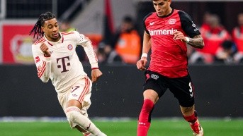 Piero Hinapié jugó los 90 minutos en el empate entre el Leverkusen y Munich. (Redes sociales)