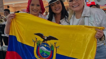 Las Damas de Oro en camino a Chile (Cuenta oficial de Instagram @lasdamasdehierro_oficial)