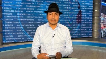 Leonidas Iza, excandidato presidencial por Pachakutik. (Ecuavisa)