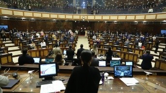 Sesión No. 1012 del pleno de la Asamblea Nacional, el 19 de febrero de 2025. (Foto: Asamblea Nacional)