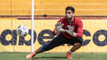 Víctor Mendoza, arquero de Barcelona SC. (Cuenta Instagram @victormendozaiz)