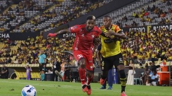 El Nacional en su última visita a Barcelona SC. (API)