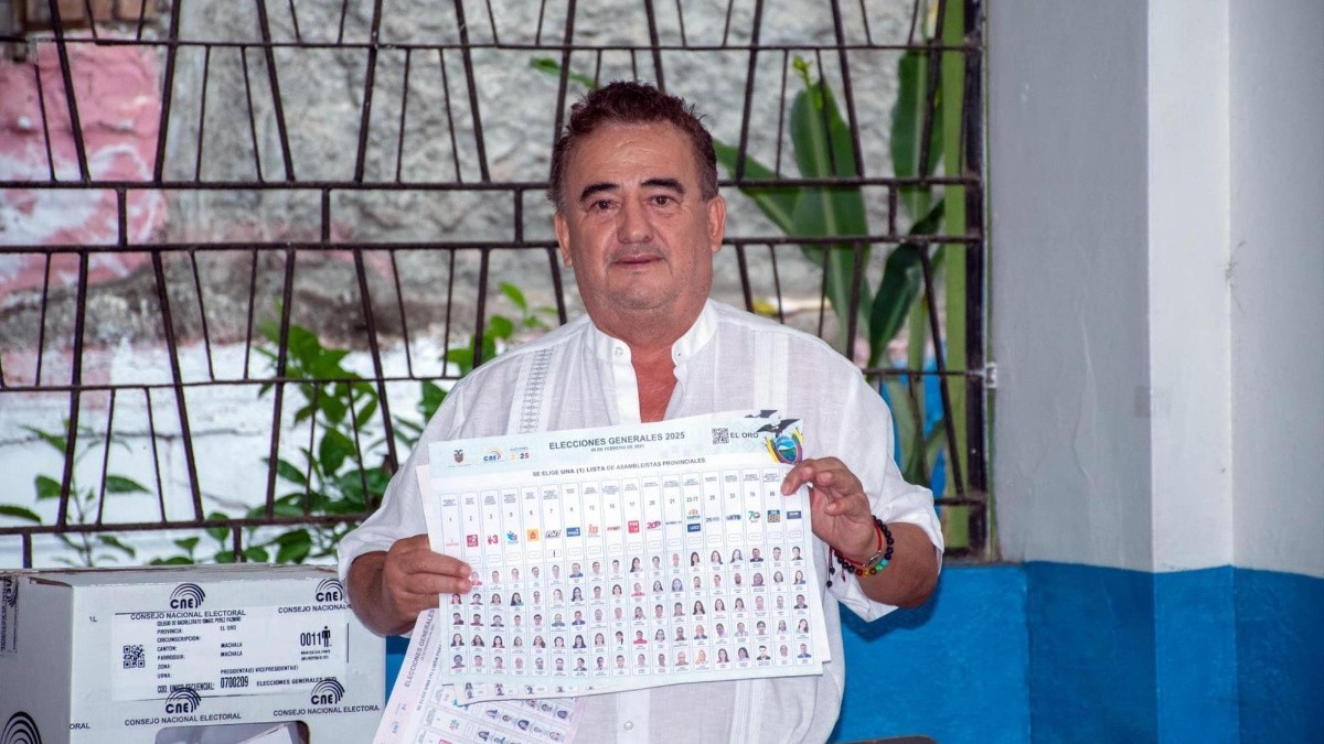 Manuel Blacio es asambleísta electo por la provincia de El Oro (Facebook Manuel Blacio)