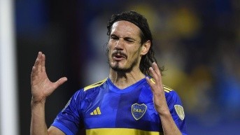 Edinson Cavani, delantero de Boca Juniors. (Archivo)