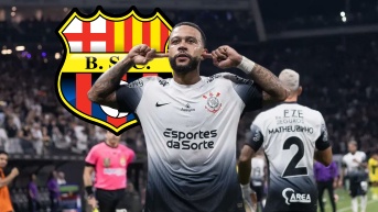 Memphis Depay, delantero del Corinthians. (Ecuavisa)