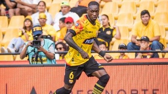 Aníbal Chalá, lateral izquierdo de Barcelona SC. (Archivo)