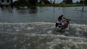 Lluvias e inundaciones en Los Ríos. (API)