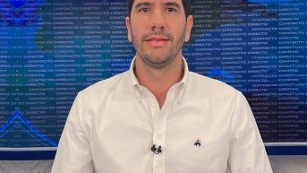 Roberto Luque ofreció este lunes 10 de marzo una entrevista en Contacto Directo. (Álvaro Chiriboga / Ecuavisa)