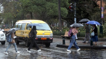 Lluvias en Cuenca. (API)