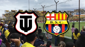 Técnico Universitario recibirá a Barcelona SC en la fecha 5 de la LigaPro Ecuabet conectada por Xtrim. (Ecuavisa)