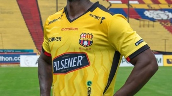 Felipe Caicedo, delantero de Barcelona SC. (Archivo)