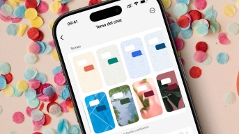 Actualización de WhatsApp para cambiar los colores de los chats. (WhatsApp)