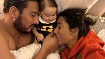 Alejandra Arias y Jaime Martínez. (Foto: Instagram.)