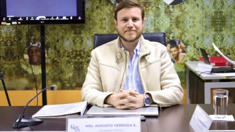 Augusto Verduga en el Cpccs (Flickr Cpccs)