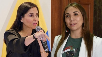 Luisa González y María Paz Jervis. (Composición)