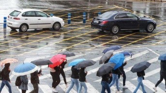 Imagen referencial de un día de lluvia. (API)