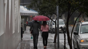 Día de lluvia en la ciudad de Quito. (API)