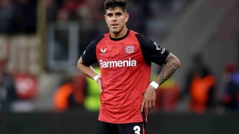 Piero Hincapié, defensa de Bayer Leverkusen. (Archivo)