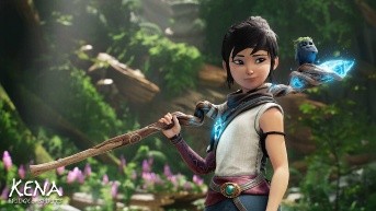 Kena, protagosnista del videojuego. (Cortesía)