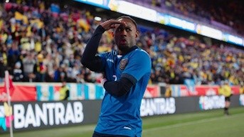 La familia de John Yeboah viajó para apoyar a al futbolista. (Redes sociales)