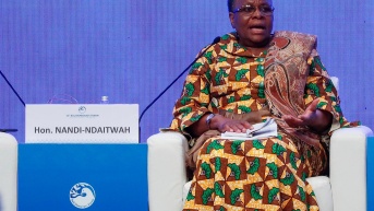 Imagen de archivo de la presidenta de Namibia, Netumbo Nandi-Ndaitwah. (EFE)