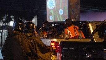 El 16 de marzo del 2025 se realizó la reconstrucción de hechos del caso Las Malvinas. (API)