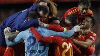 España clasificó a las semifinales de la Liga de Naciones. (EFE)