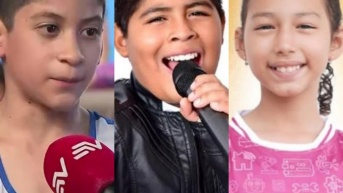 Imagen de Gerson, Leonel y Doménica, tres niños ecuatorianos que destacan en el deporte, arte y robótica. (Televistazo)