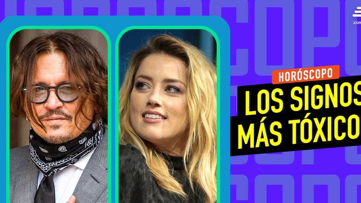 Jhonny Deep y Amber Heard son los signos zodiacales más tóxicos. (Ecuavisa)