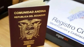 Pasaporte de la República del Ecuador (Foto web)