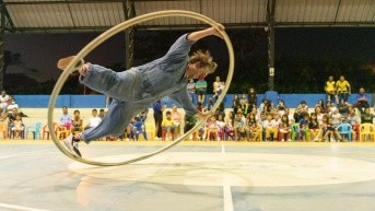 Imagen de una de las obras que presentó el Festival Itinerante en 2019. (Facebook)