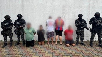 Foto de los secuestradores de un abogado de un procesado del caso Triple A. (Policía Nacional)