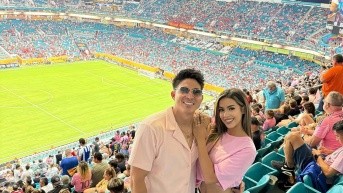 Don Day y Elizabeth Cader en la Copa Mundial de Clubes. (RRSS)