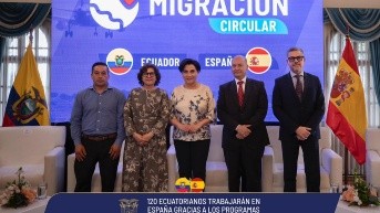 Evento de Ampliación del Programa de Migración Circular con España. (Cuenta X Cancillería)