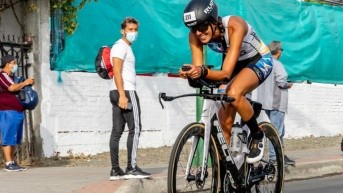 Flaca Guerrero, atleta ecuatoriana. (ARCHIVO)
