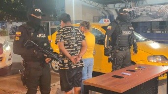Imagen del hombre detenido por el secuestro exprés de dos mujeres en el norte de Guayaquil, el 17 de junio. (Policía Ecuador)