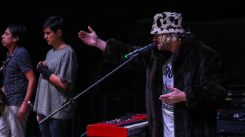 Concierto de La Máquina Camaleón durante el lanzamiento de la Marca Ciudad de Quito. (Municipio de Quito)