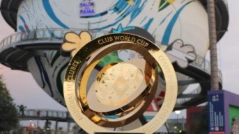 Exhibición del trofeo del Mundial de Clubes. (Foto: Internet)